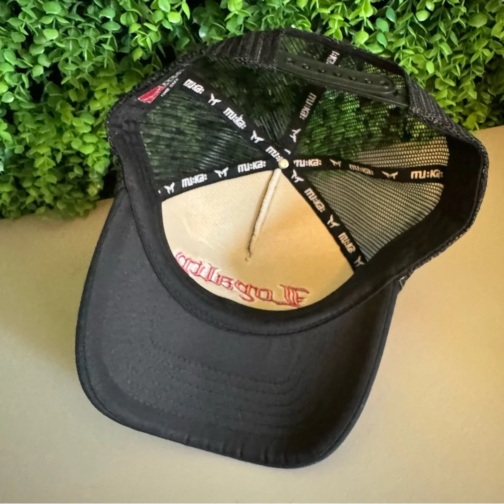 Muka Headwear Black Red Loyalty Snapback Adjustable